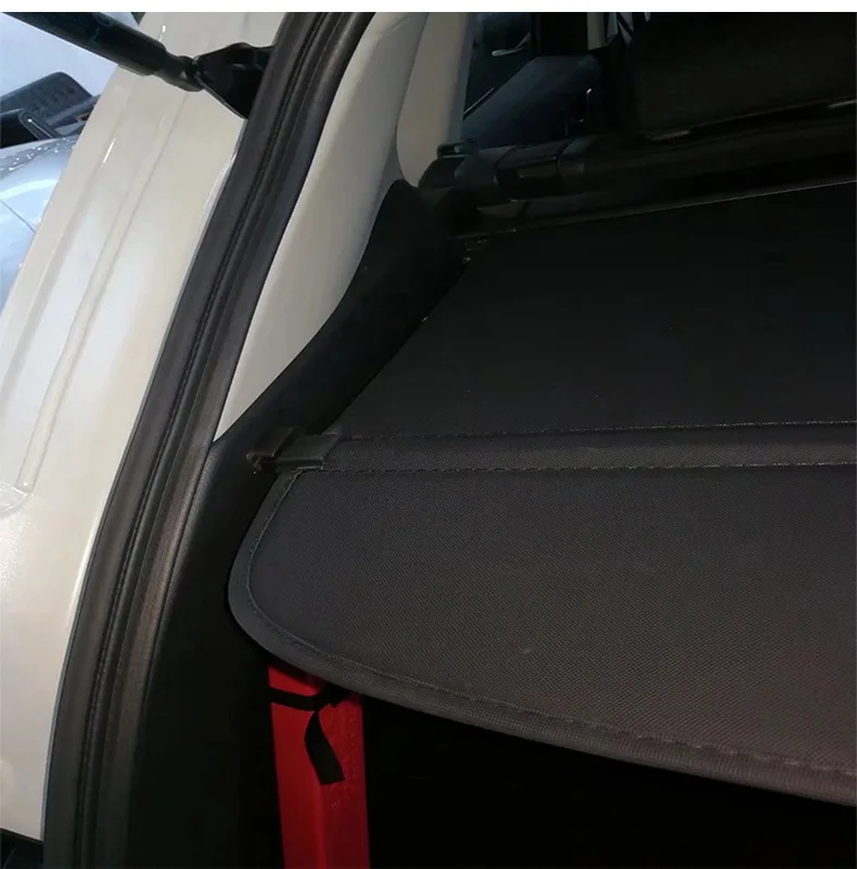 Задняя полка 2013- для Mitsubishi Outlander крышка багажника материал занавеска задняя шторка Выдвижная прокладка задние стойки
