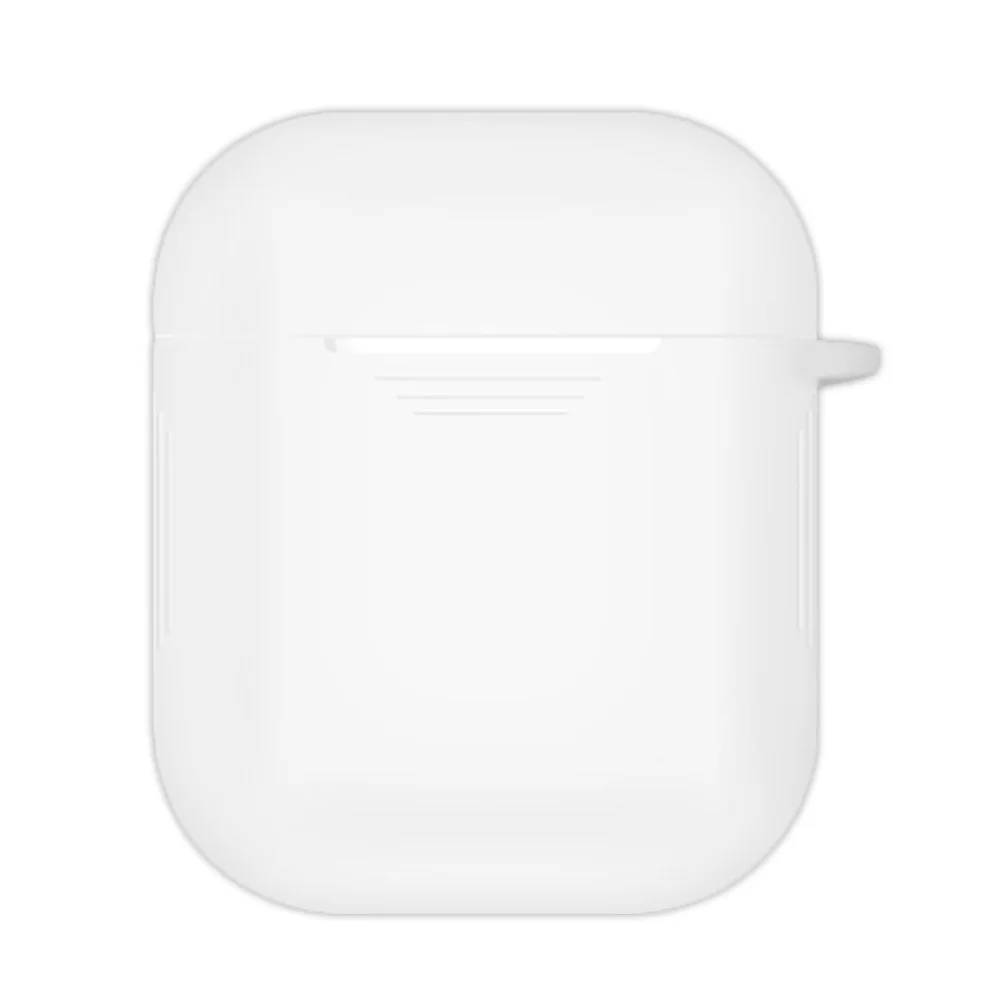 GJWhite Для AirPods чехол с милым мультяшным кроликом мягкий силиконовый беспроводной Bluetooth чехол для наушников для Apple Airpods1 2 Чехол аксессуары Funda - Цвет: GJWhite