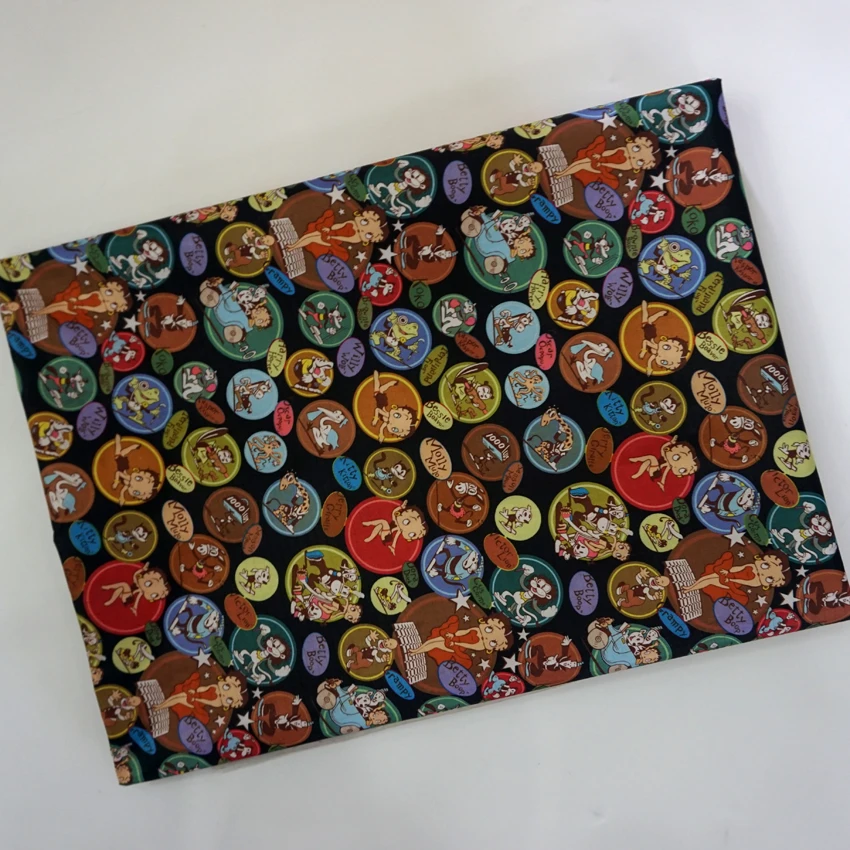 Мультфильм Бетти девушка лоскутное ПВХ акриловый полиэфирный Композитный