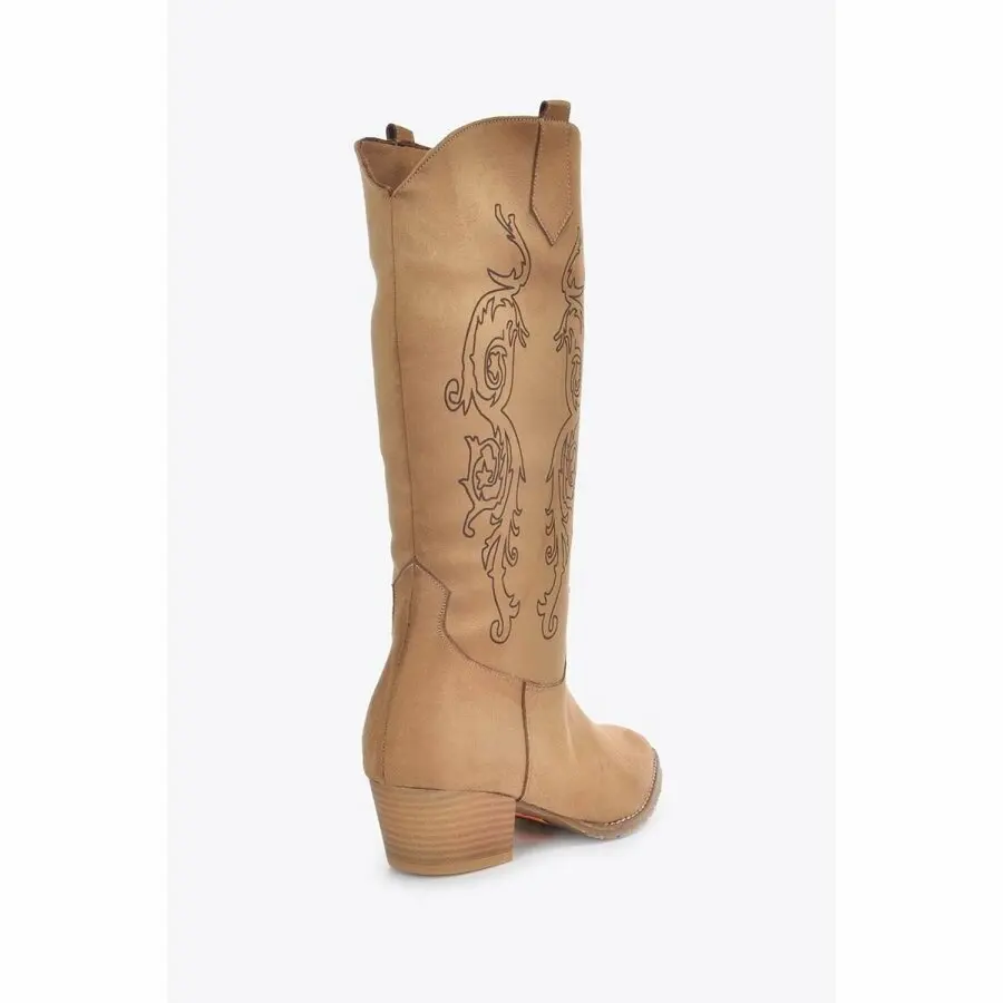 

Women Boots Mink Shoes Women Camel Boots Vzn20-022K