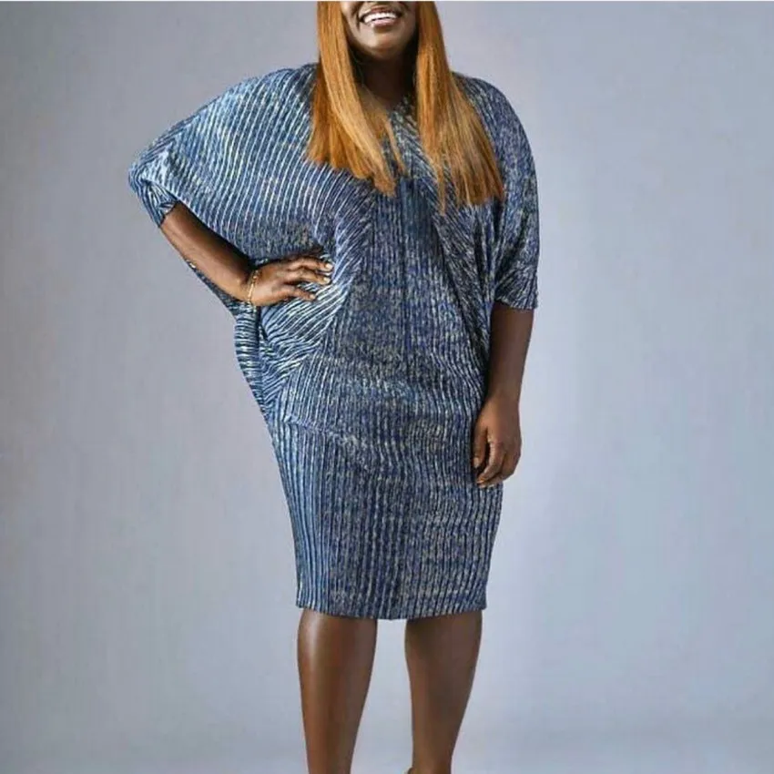 Африканские платья для женщин 2019 элегантное модное платье средней длины в