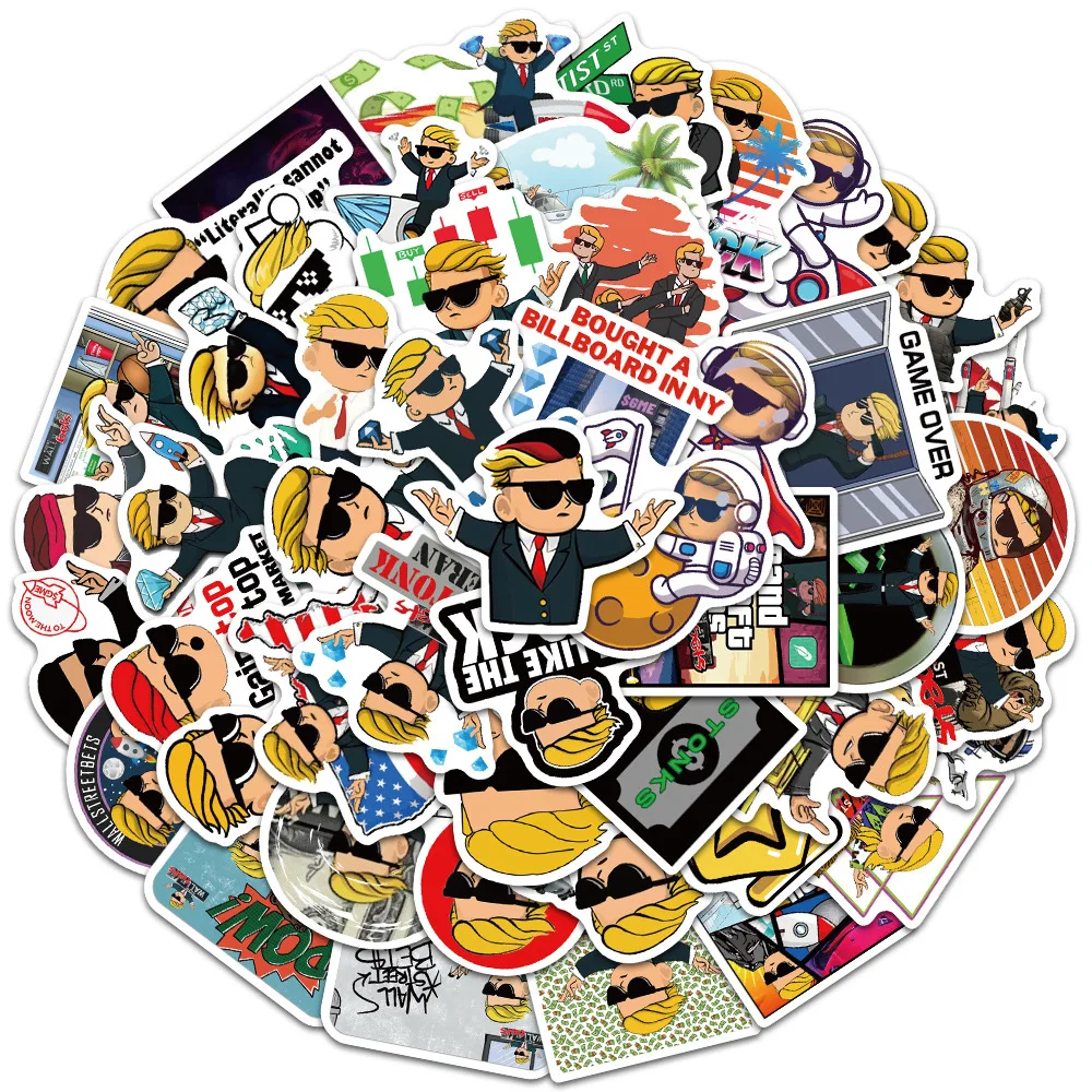 50 шт. водонепроницаемые наклейки для ноутбука велосипеда гитары холодильника |