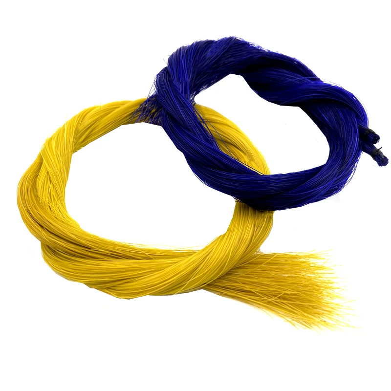 50g best quality Stallion Siberian//Mongolia natural horsehair viola violin cello bass bow hair horse tail | Спорт и развлечения