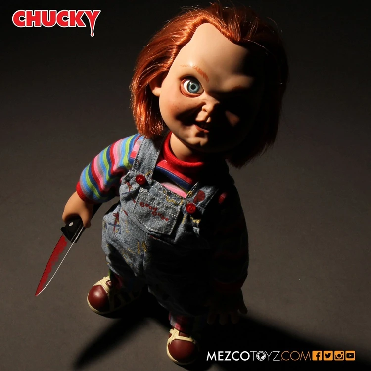 MEZCO 15 дюймов Good Guys Чаки говорящая Коллекция фигурка для фанатов подарок на праздник