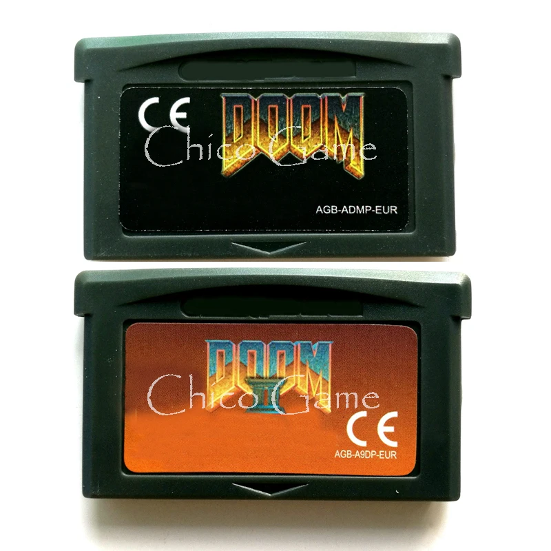 32 бит Высокое качество DOOM серия английская версия видеоигра картридж евро