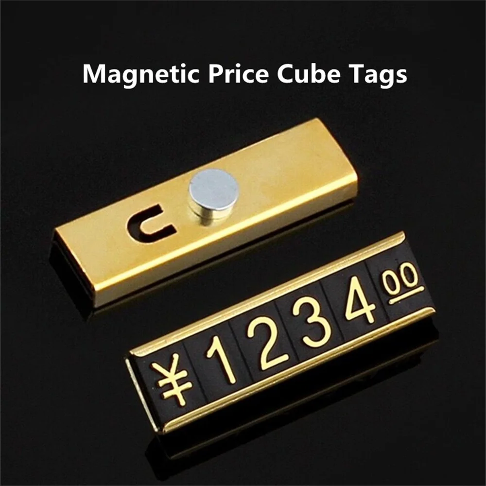 

Магнитная Съемная мини-бирка с изображением кубиков с номером и надписью, цена на одежду