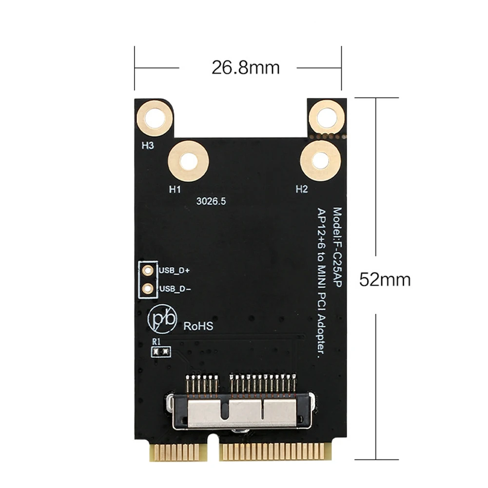 

BCM94360CD WLAN Laptop Interface WIFI BT4.0 For MacOS 2.4GHz Accessory Module Mini Pcie Network Card Converter Adapter Board