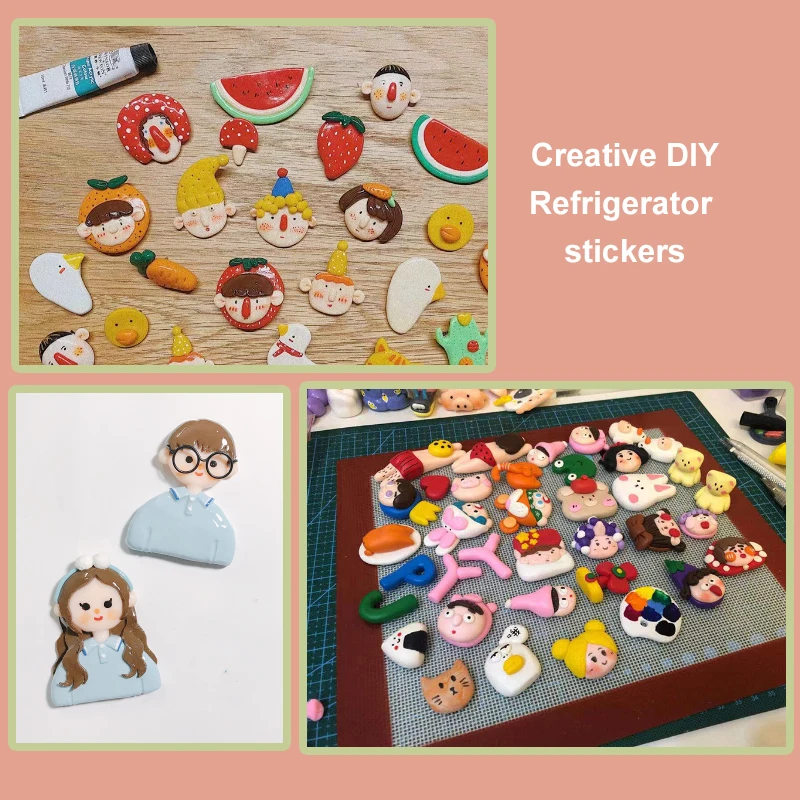66pcs/Lot Polymer Clay Oven Bake Designer DIY Earring Material Kit Modeling Sugru Arcilla Para Modelar Plastilina Hobby - купить по
