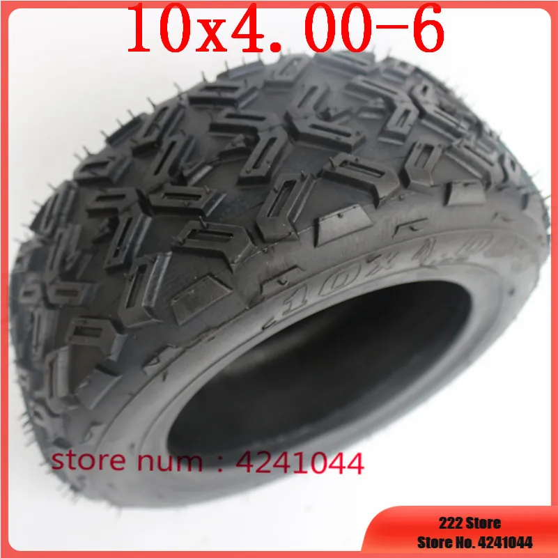 10X4.00 6 10*4 00 шины для снега плуг Go karts ATV Quad bike бездорожья вакуумные 10 дюймовые
