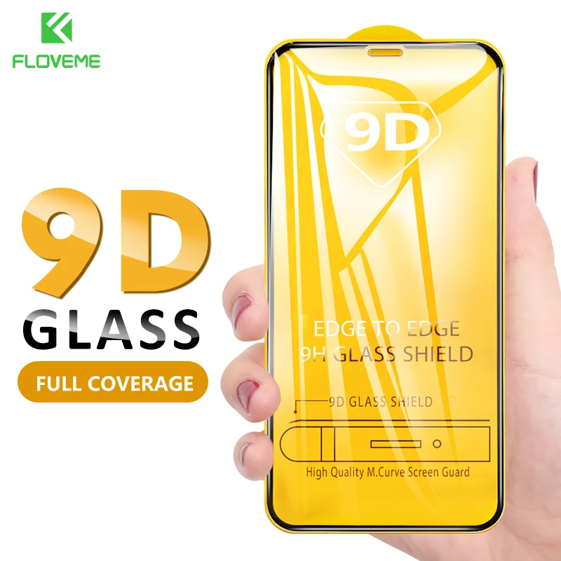 

FLOVEME закаленное стекло для iPhone 11 Pro Max XS XR X 8 7 6 6S Plus 5 5S SE Защитное стекло для iPhone 11 защитная пленка