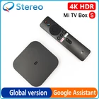 4K Xiaomi Mi Box S глобальная версия HDR 8,1 Ultra HD 2G 8G WIFI Google Assistant удаленный Netflix IPTV медиаплеер Android TV Box