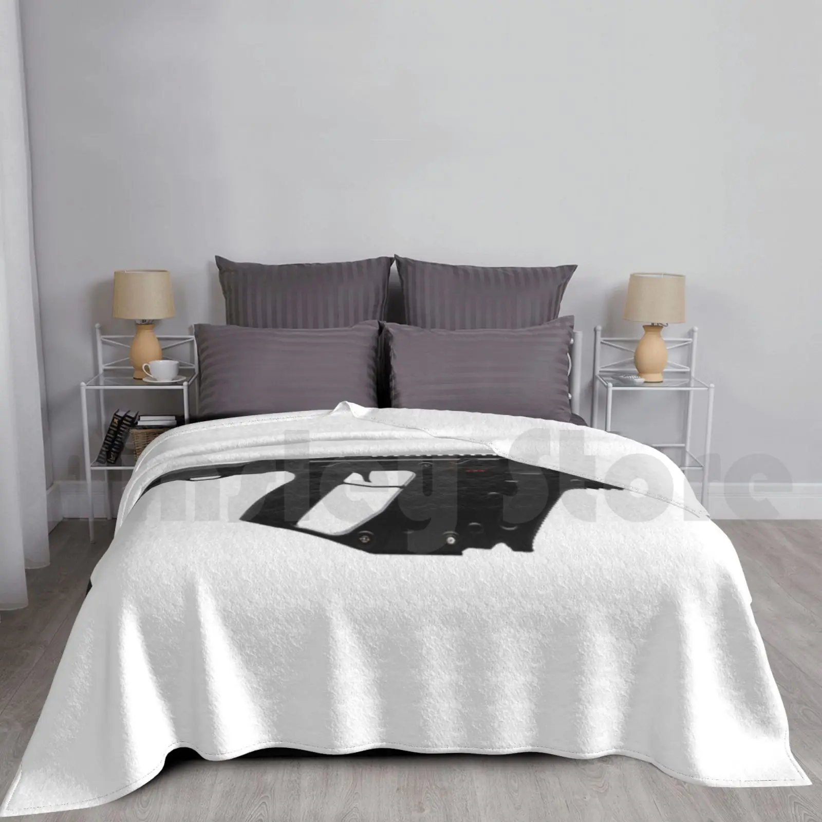 Одеяло для ружья Kriss Vector дивана кровати путешествий векторная огнестрельное