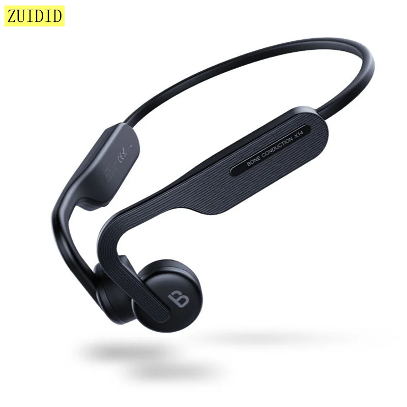 

X14 Wireless Bluetooth Bone Conduction Earphone Stereo Earbud Sport Waterproof Sweatproof Headphones With Microphone