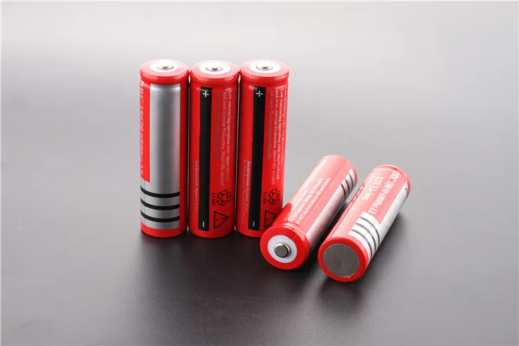 1-10 шт 18650 батарея 6800mAh 3,7 V литий-ионная аккумуляторная батарея для фонарика фонарь светодиодный аккумулятор 18650 recargable pilas Cells
