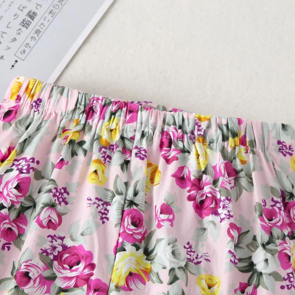 2019 Spring Baby Kids Childrens printing Flower Toddler Classic Leggings girls pants Girls legging 1-6Yrs Bell Bottoms | Мать и ребенок