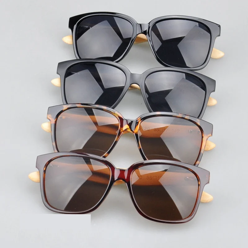 LVVKEE высококачественные деревянные мужские солнцезащитные очки ручной работы