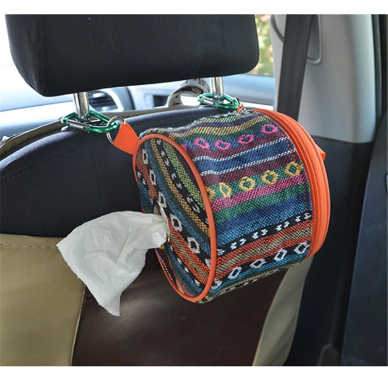 Portable Folding Pumping Carton Bag Car with Tissue Paper Box Camping Equipment | Спорт и развлечения