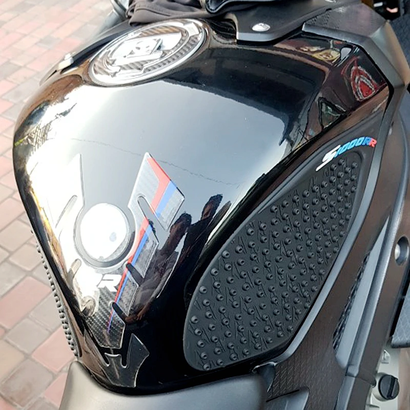 Новинка черные Противоскользящие прокладки для топливного бака боковой газовый