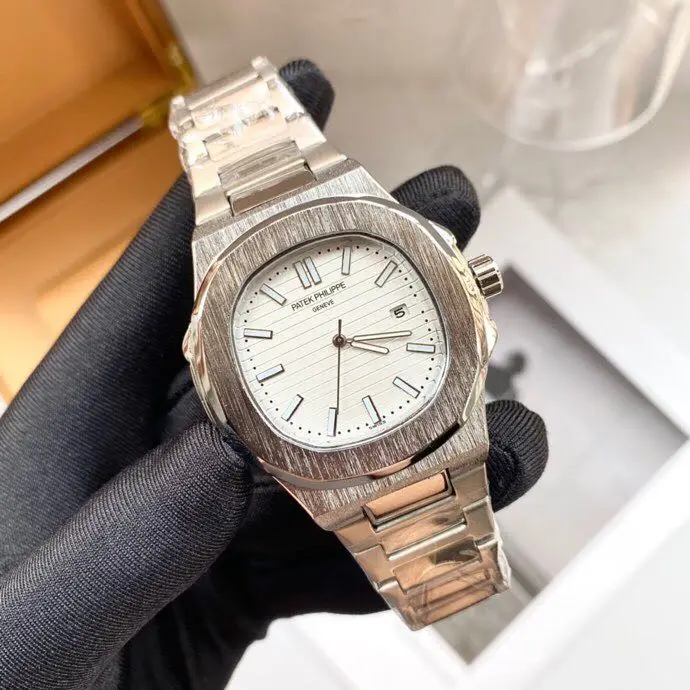 

Top Brand Luxury Patek Men Watch Stainless Business Date Clock Waterproof Men Sport Quartz WristWatch Philippe Relogio Masculino
