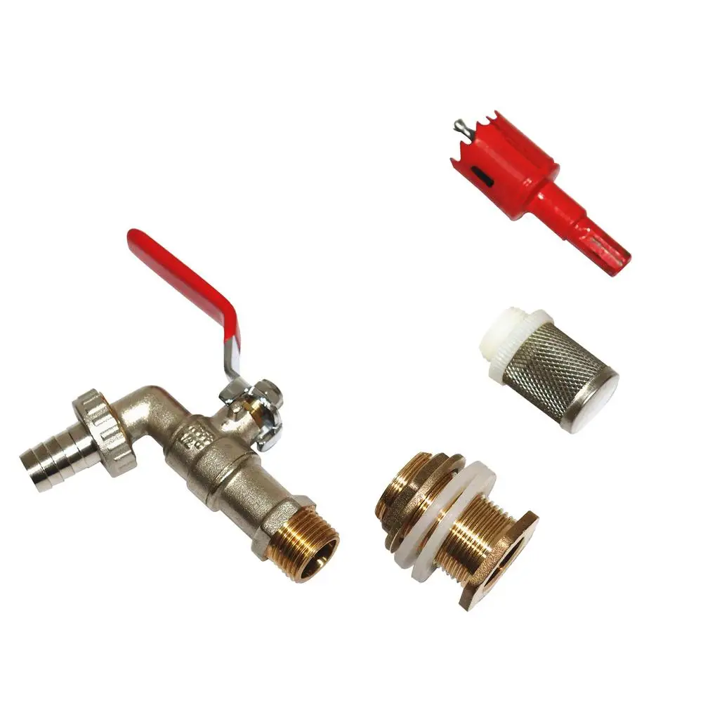 

Ibc Tank Adapter Ton Barrel Tap Adapter Thread Connector Ibc Adapter Replacement Valve Fitting Parts Gardening Tools