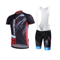 malciklo mens short sleeve cycling jersey with bib shorts summer geometic british bike clothing suit