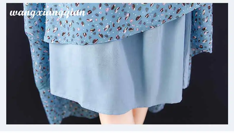 

Summer Women's Noble Dress Early Autumn Silk Temperament Dress Plus Size Polka Dot Lace Bow Design Female Vestidos 2020 New Z85