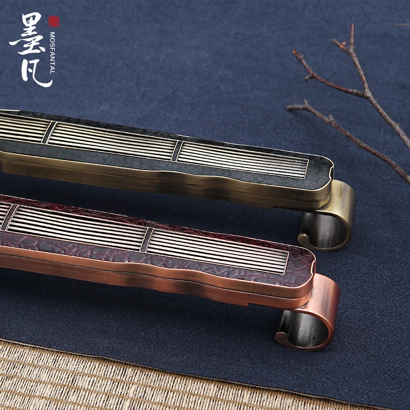 

Vintage Brass Insence Burner Smoke Diffuser Metal Spiritual Decor Incense Holder Box Incienso Quemador Room Fragrance AC50NB
