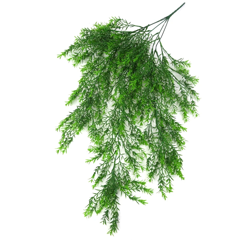 2 шт 5 вилок Искусственный пластик персидский папоротник Листья Имитация