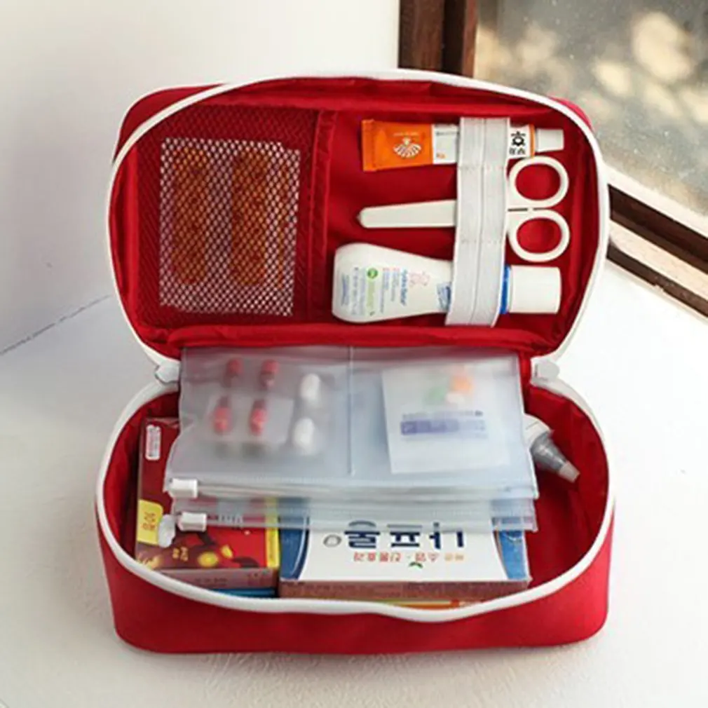 

First Aid Kit For Medicines Outdoor Camping Bag Survival Handbag Emergency Kits Travel Set Portable