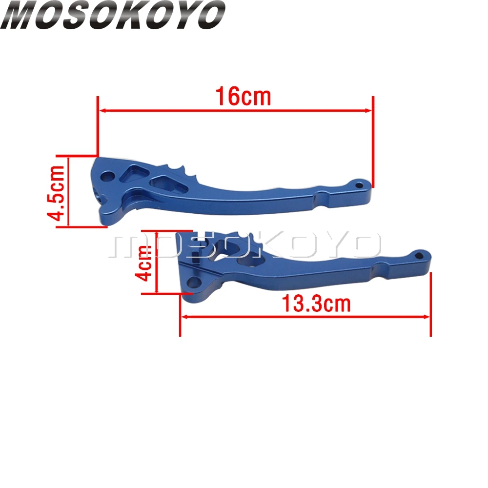 1 пара, рычаг сцепления тормоза для мотоцикла и скутера, для Yamaha JOG 50 100 RS 50 100, алюминиевая ручка, рычаг управления Jog 50 100 cc (art.: 3a39bb22f7e) - 3a39bb22f7e