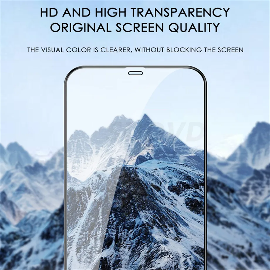 

2PCS Full Cover Tempered Glass On For iPhone 12 Pro Max Mini 11 X XS XR Screen Protector For iPhone 7 8 6 6S Plus SE 2020 Glass