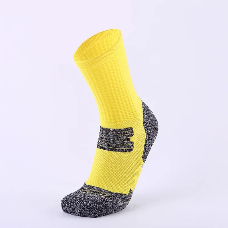 Однотонные баскетбольные носки элитные массивные спортивные Нескользящие