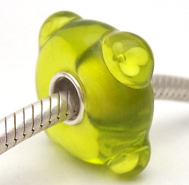 

PJG2770 100% S925 Sterling Silver Beads Murano Glass beads Fit European Charms Bracelet charms diy jewelry Lampwork GlassBeads