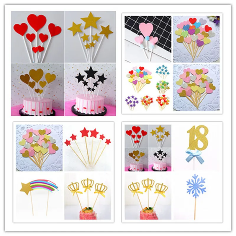 Милая свеча на день рождения для девочек детские свечи дня Корона вечерние торта