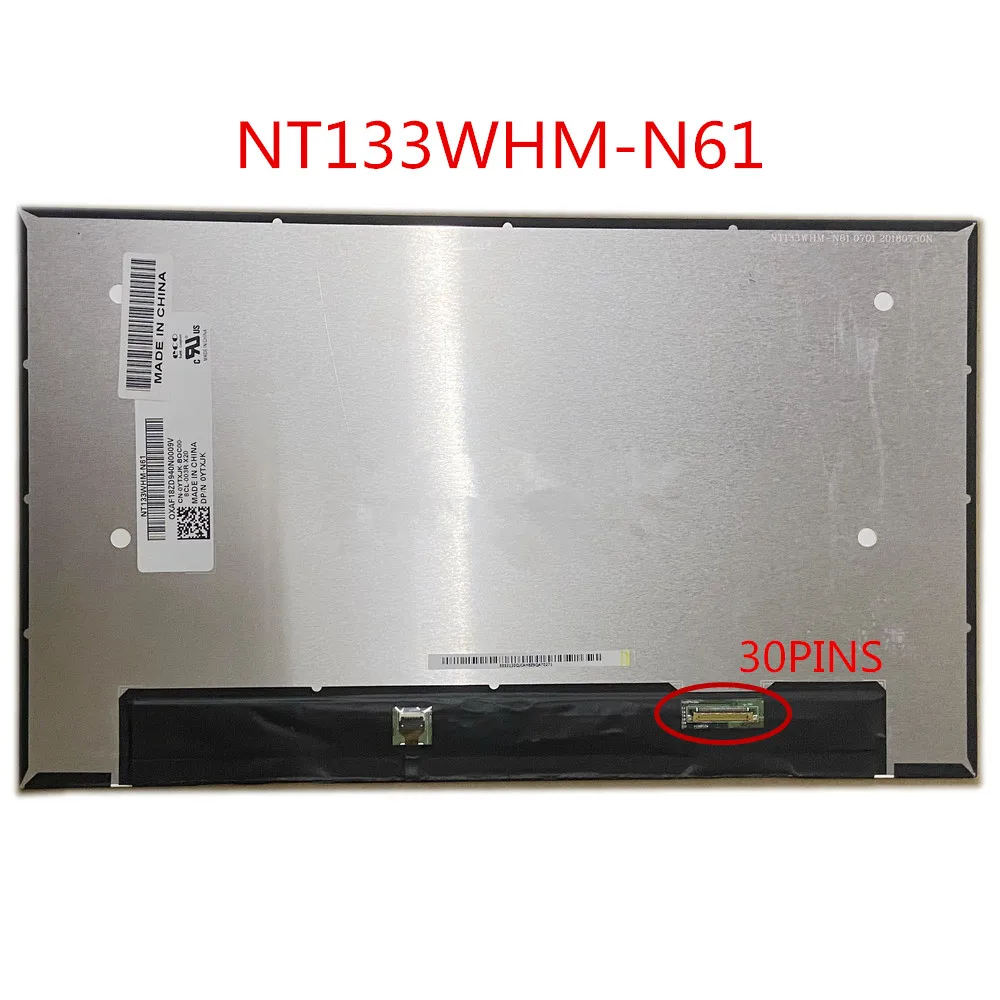 

13.3 inch NT133WHM-N61 EDP 30-pin 1366X768 laptop LED screen panel matrix