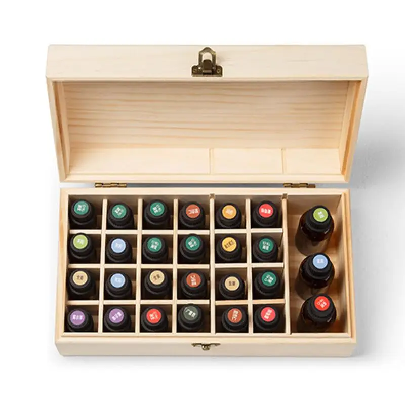 1 шт. коробка для ароматерапии масла из соснового дерева 25 сеток элегантный