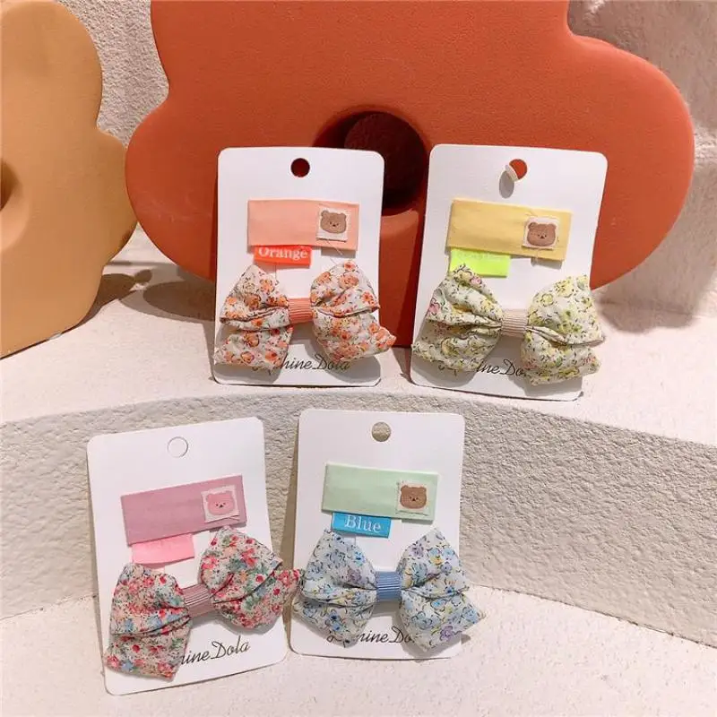Pinzas para el pelo con lazo para ni&ntilde;a y ni&ntilde;o, accesorios para el cabello, pasadores, Clip Bb, tocado-0