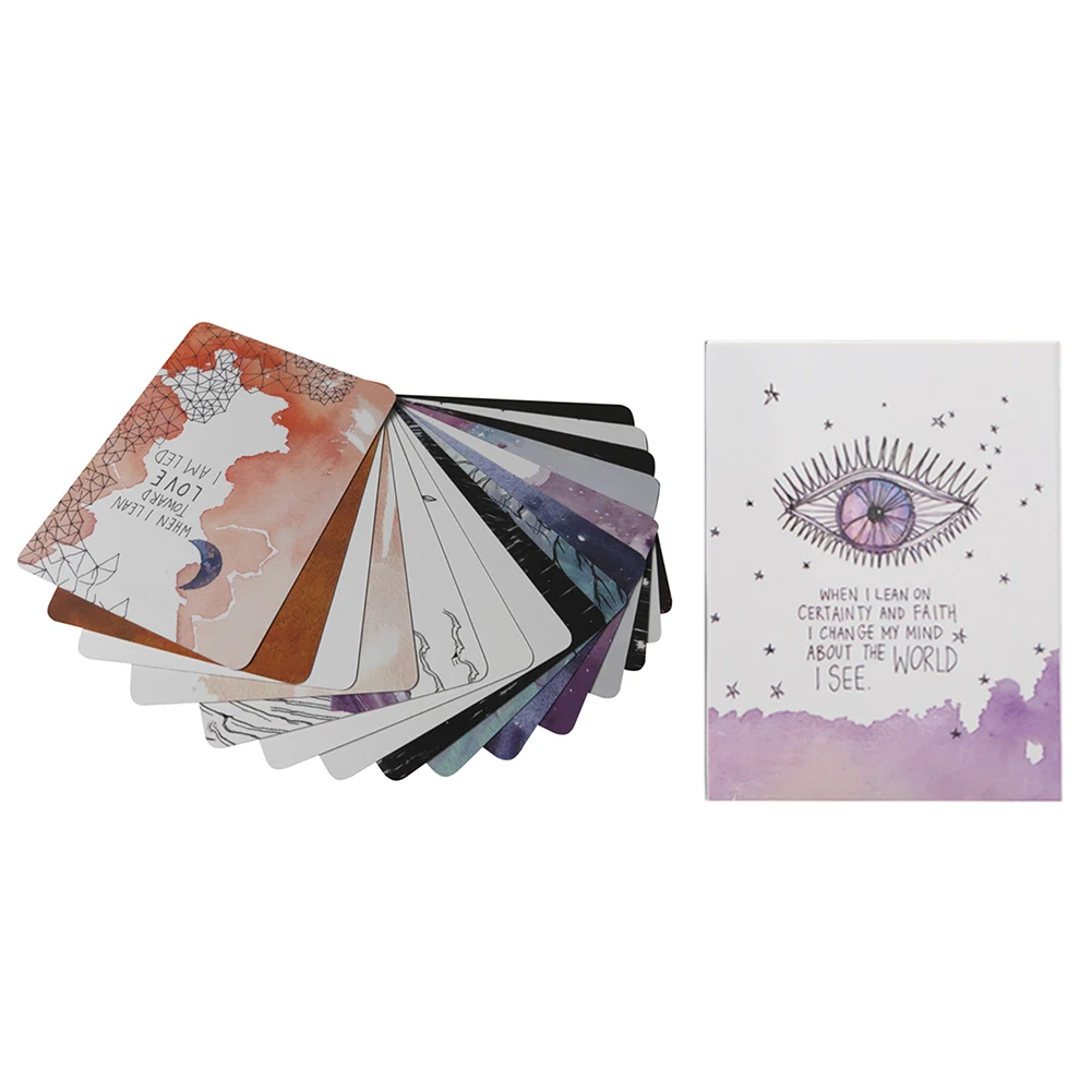 Игра The Universe goddess energy Oracle палубная карта 52 карты английская версия семейная