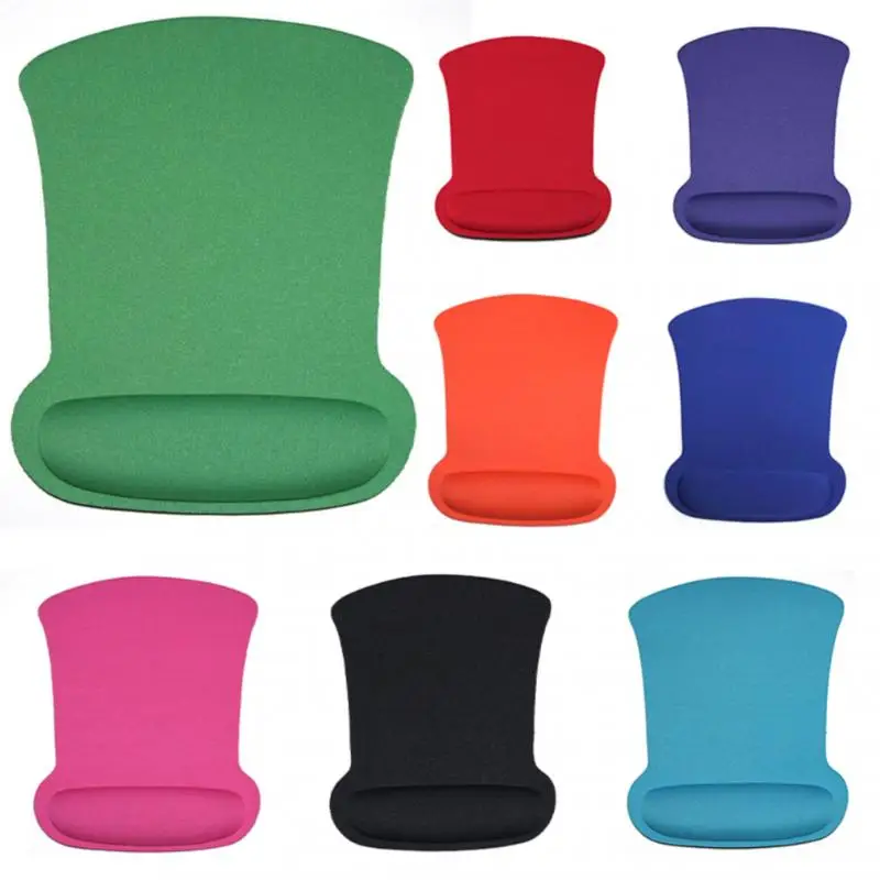

Dropshipping Solid Color Mouse Pad Ergonomic Wrist Mouse Pad For Pc Gamer Comfortable Mouse Soft Support Pads Relax Your Wrists