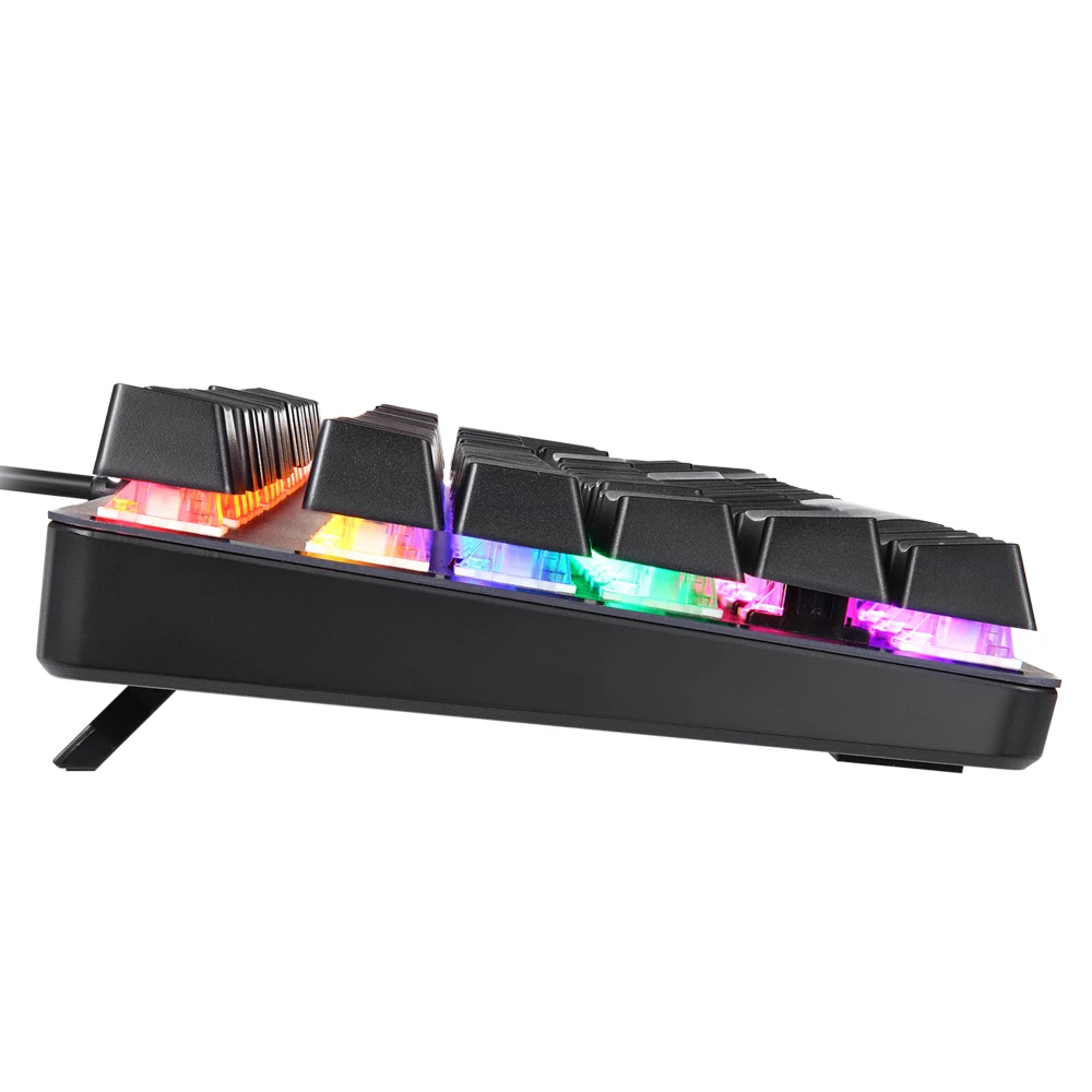 Механическая клавиатура RGB с 104 клавишами русская игровая английский синий