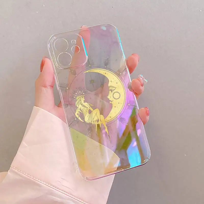 

Tarot totem Phone Case For iphone 11/12 Pro 11Pro/12Pro Max mini 6 7 8 6s Plus Case For iphone X XR XS max SE 2020 Apple Cover