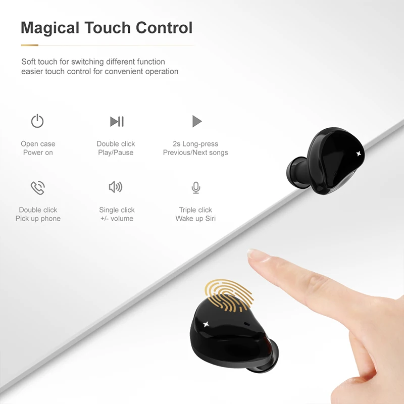Новые беспроводные наушники APTX True TWS Bluetooth 5 0 музыкальные гарнитуры CVC 8.0