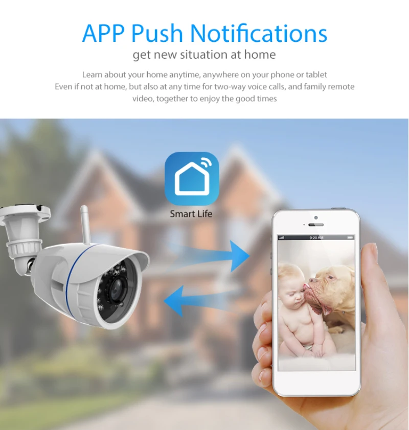 Уличная Wi-Fi IP-камера NEO COOLCAM Беспроводная сетевая камера видеонаблюдения HD с