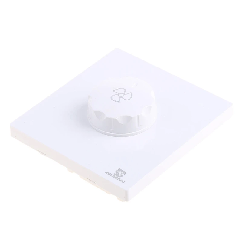 

Y98B Household Concealed 86 Type 220V 10A Adjustment Ceiling Fan Speed Control Switch