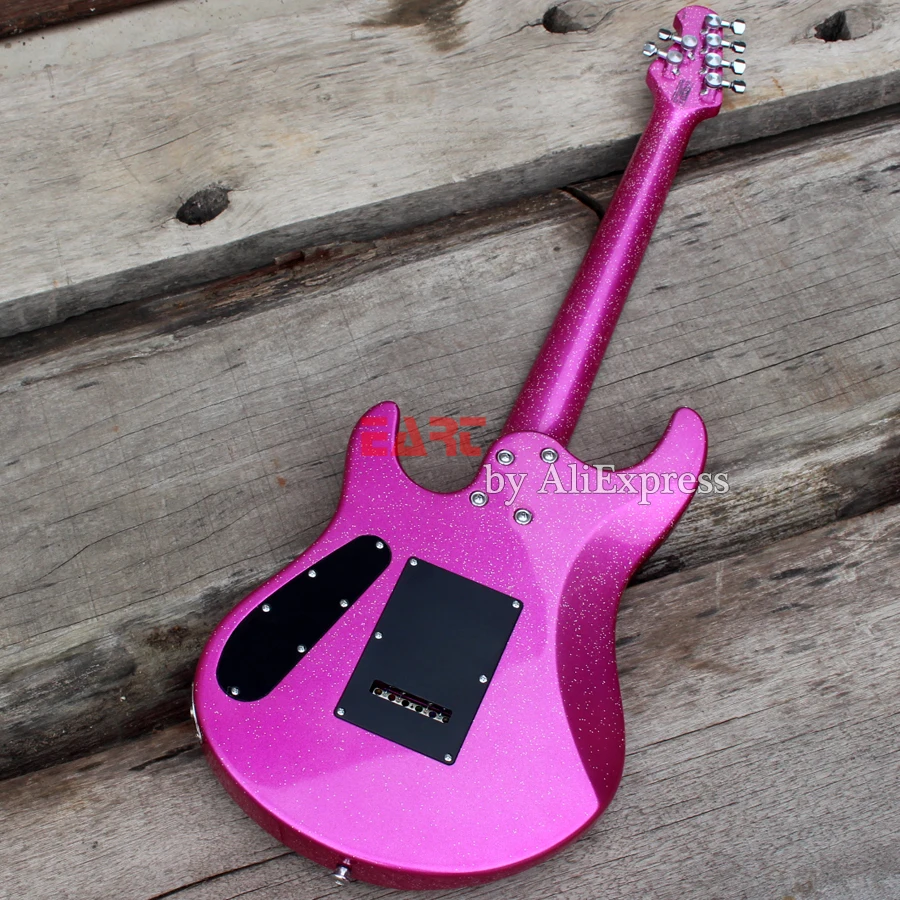 Eart фабрика custom shop Новинка JP60L металлическая фиолетовая 6 струнная электрогитара