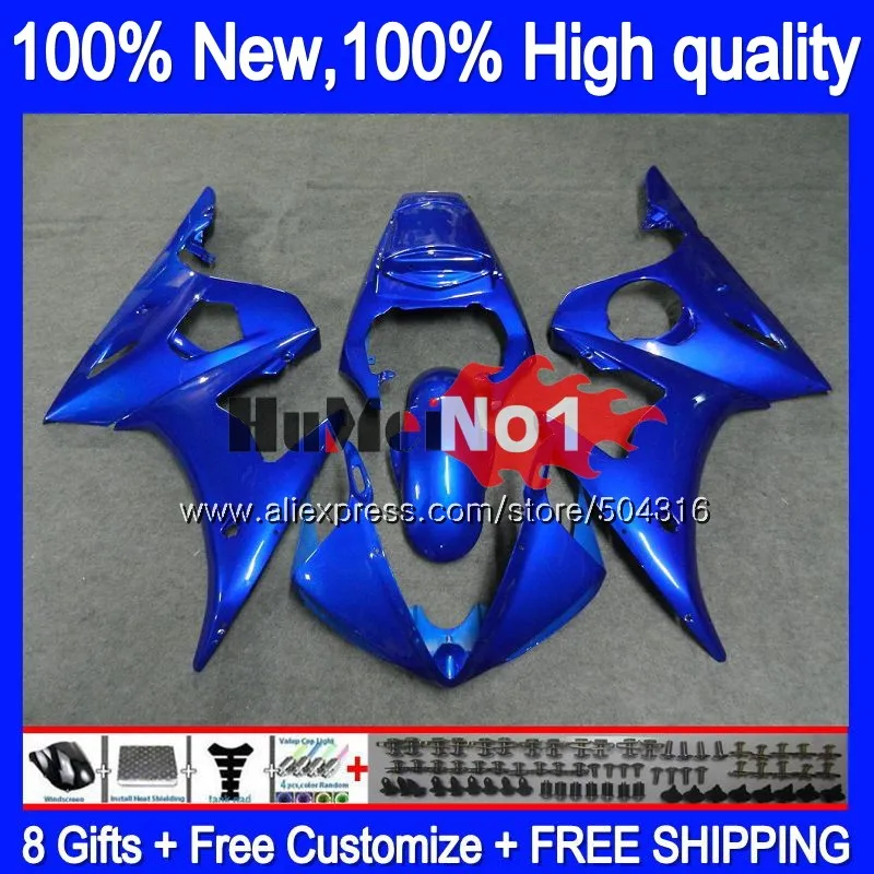

Body For YAMAHA YZF R6 S YZF600 YZF-600 6MC.67 YZF R6S 06-09 YZF-R6S YZFR6S 2006 2007 2008 2009 06 07 08 09 ALL Blue Fairing