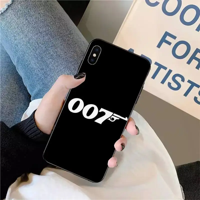 

James bond 007 Phone Case for iPhone 11 12 pro XS MAX 8 7 6 6S Plus X 5S SE 2020 XR mini