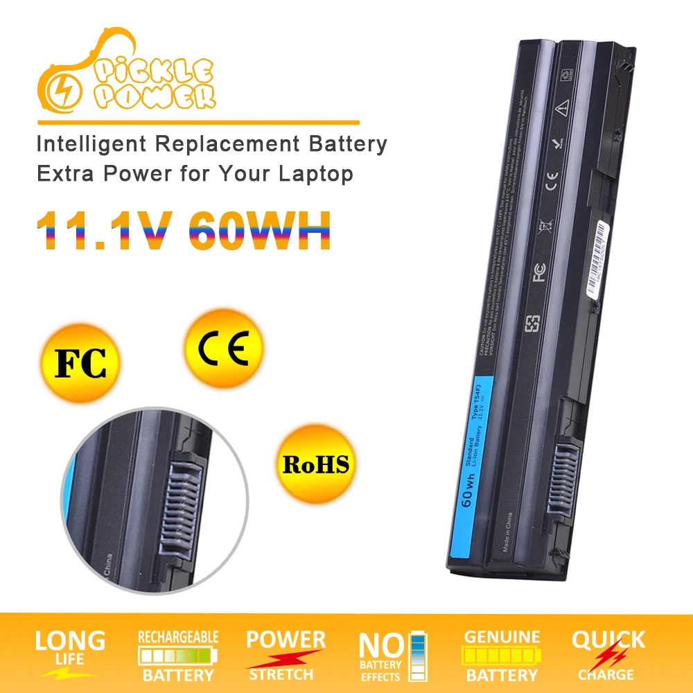 

T54FJ M5Y0X N3X1D P9TJ0 E6420 Battery for Dell Latitude E6520 E5520 E5420 E6430 E6530 NHXVW P8TC7 HCJWT 911MD