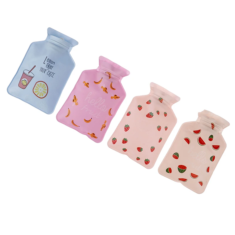4 вида стилей мини маленькая мультяшная ручная Теплая бутылка для воды милые
