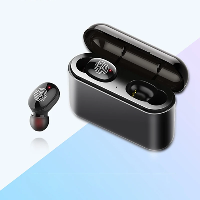 A1 TWS Bluetooth гарнитура стерео наушники беспроводные 5 0 спортивные гарнитуры для смартфона Xiaomi Samsung|Наушники и